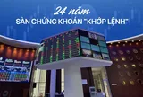 24 năm sàn chứng khoán “khớp lệnh”: Hàng nghìn doanh nghiệp cùng triệu nhà đầu tư “đổ bộ” vào thị trường, quy mô vốn hóa vượt 270 tỷ USD