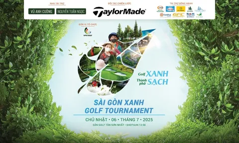 Khởi tranh Giải golf Sài Gòn Xanh ngày 06.7.2025 tại sân Tân Sơn Nhất