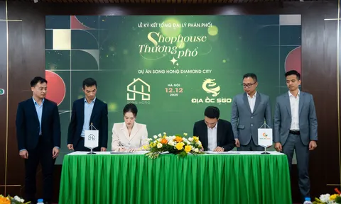 Địa ốc SGO tổng đại lý phân phối Shophouse & Thương phố Song Hong Diamond City