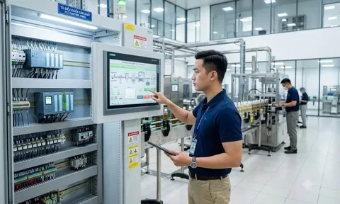 Kỹ thuật Cơ điện tử làm gì? 8 vị trí kỹ sư thực tế tại các Khu công nghiệp TP.HCM và Bình Dương