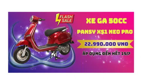 Xe ga 50cc Dibao Pansy XS1 – Sự lựa chọn số 1 cho học sinh