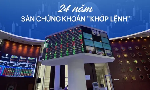 24 năm sàn chứng khoán “khớp lệnh”: Hàng nghìn doanh nghiệp cùng triệu nhà đầu tư “đổ bộ” vào thị trường, quy mô vốn hóa vượt 270 tỷ USD