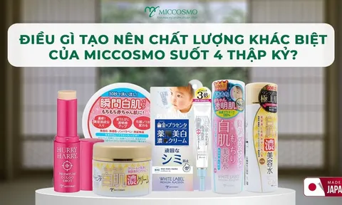 Điều gì tạo nên chất lượng khác biệt của Miccosmo suốt 4 thập kỷ?