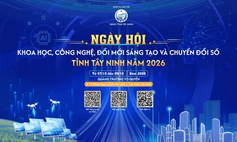 Quy mô hơn 200 gian hàng tham gia Ngày hội Khoa học, Công nghệ, Đổi mới sáng tạo và Chuyển đổi số tỉnh Tây Ninh năm 2026