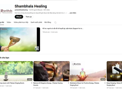Shambhala Healing – Rung Động Âm Thanh, Đánh Thức Bình Yên Nội Tại