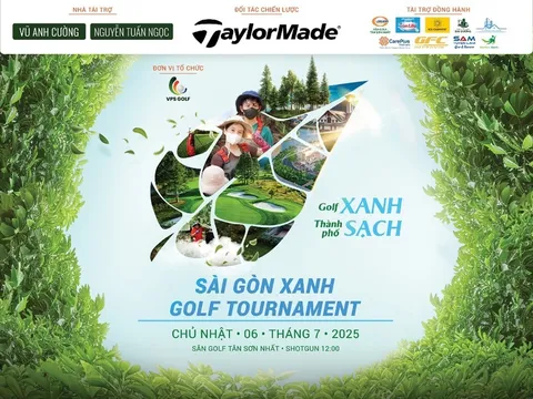 Khởi tranh Giải golf Sài Gòn Xanh ngày 06.7.2025 tại sân Tân Sơn Nhất