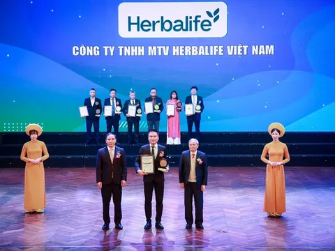 Herbalife Việt Nam đạt giải thưởng “Thương Hiệu, Nhãn Hiệu Uy Tín Hàng Đầu Việt Nam” 2025