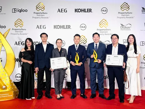 DICERA chinh phục “cú đúp” giải thưởng tại PropertyGuru Vietnam Property Awards 2026