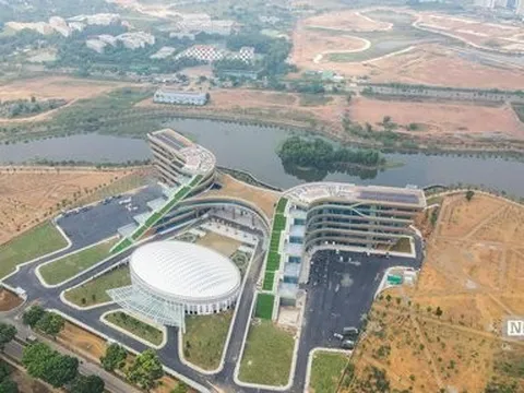 Toàn cảnh Trung tâm Đổi mới sáng tạo quốc gia trước ngày khai trương