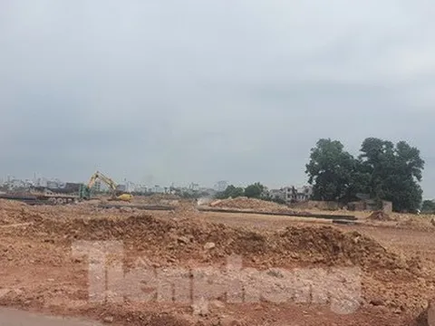 Bắc Giang khoanh lại phần đất chưa GPMB tại 2 dự án KĐT thị trấn Vôi