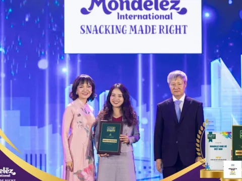 Mondelez Kinh Đô liên tiếp thăng hạng tại các bảng xếp hạng nơi làm việc tốt nhất