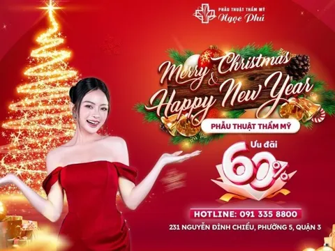 Thẩm mỹ Ngọc Phú ưu đãi 60% nhân dịp Noel