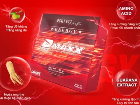 Dmaxx, thương hiệu thức uống chức năng đáng tin cậy từ Thái Lan, sự lựa chọn ưa thích cho dân văn phòng