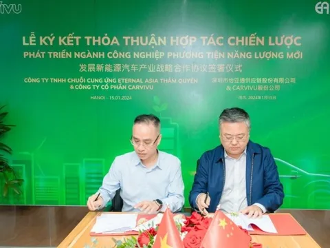 Ký kết hợp tác chiến lược phát triển ngành ô tô năng lượng mới tại Việt Nam