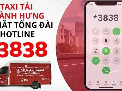 Chuyển nhà nhanh, tiện lợi, an toàn gọi ngay tổng đài Taxi Tải Thành Hưng duy nhất *3838