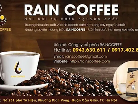 RAINCOFFEE - HƯƠNG VỊ VIỆT TRONG MỖI HẠT CÀ PHÊ
