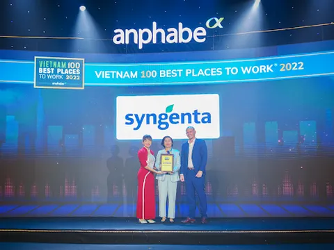 Syngenta Việt Nam lọt top 100 "Nơi làm việc tốt nhất Việt Nam" và top 4 ngành nông, lâm, thủy sản