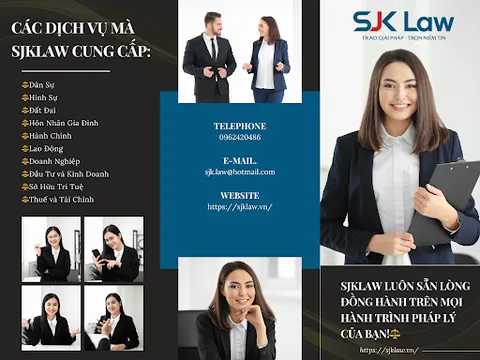 SJKLaw - Đối tác tư vấn pháp lý độc quyền cho sự thành công của doanh nghiệp