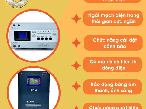 Thiết Bị Giảm Thiểu Hồ Quang Điện EAH – Giải Pháp Hàng Đầu Cho Bảo Vệ An Toàn Trước Rủi Ro Cháy Nổ Do Chập Điện