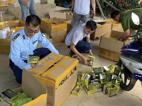 Thu giữ số lượng lớn sản phẩm của công ty Tiến Hạnh bị làm giả ở Tây Ninh
