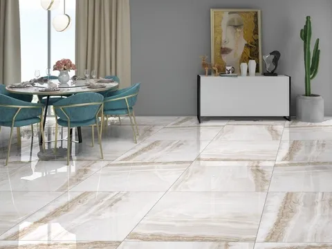 Khám phá 5 mẫu gạch lát nền vân đá đẹp nhất năm 2025 tại Showroom Hùng Lan