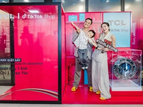 TCL ra mắt Máy Giặt Sấy TCL Care Aura DD Inverter - Giặt sấy 1 giờ, chuẩn mực mới cho chăm sóc quần áo